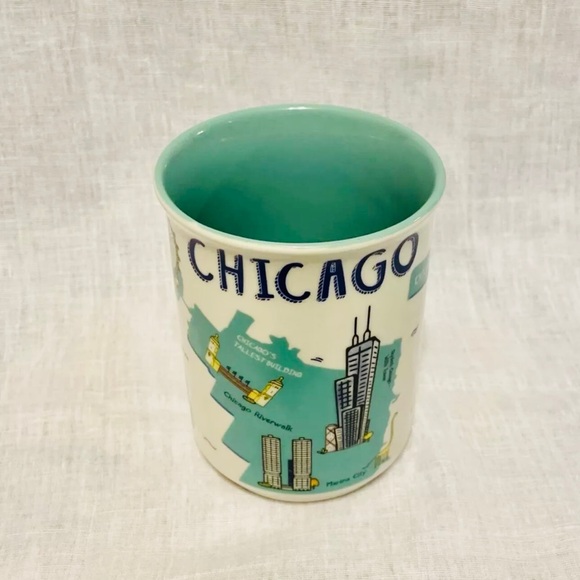 Chicago Mug | Ceramic Coffee Cup Souvenir | Windy City - Picture 3 of 5